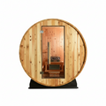 2-Person Outdoor Barrel Sauna
