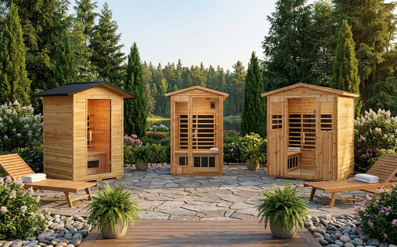 Outdoor Infrared Saunas