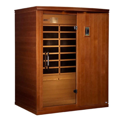 Madrid Elite 3 Person Low EMF Infrared Lighting Home Sauna