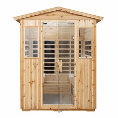 Lomant 4 - Person Far-Infrared Outdoor Sauna Room